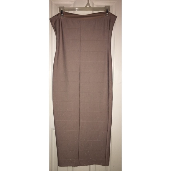 Boohoo Night Strapless Dress - Picture 4 of 5